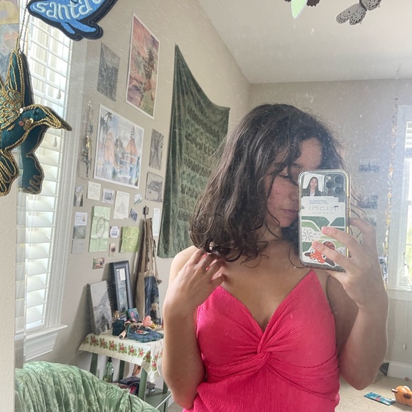 NWT Hot pink Mango twist cami top. - Picture 5 of 5